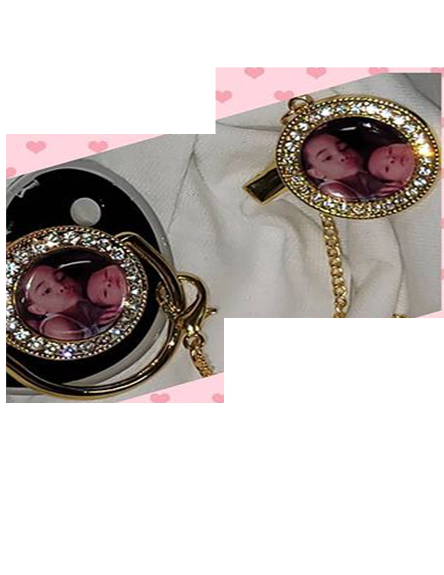 BLING BABY PACIFIERS